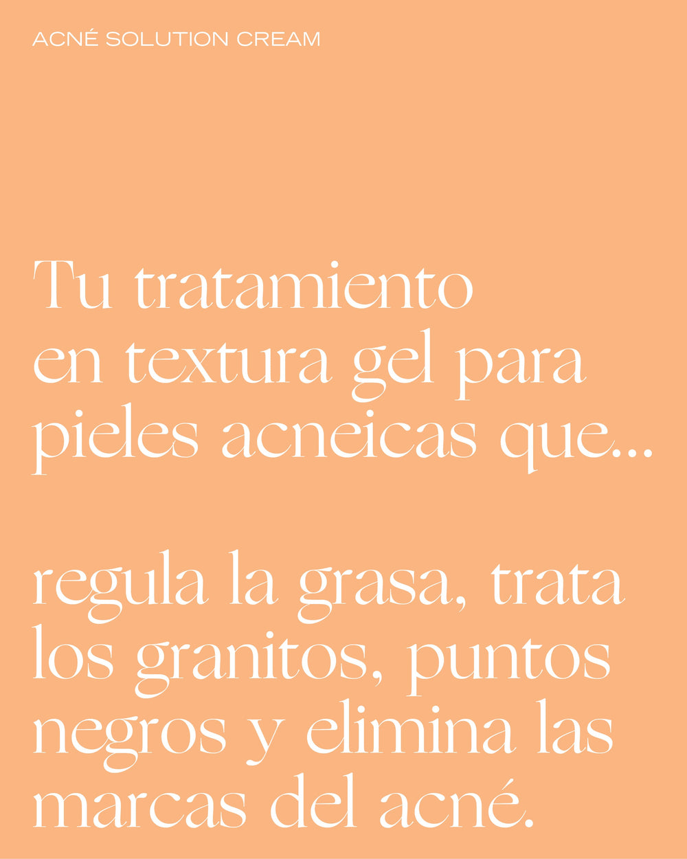 CREMA PARA PIELES CON ACNÉ