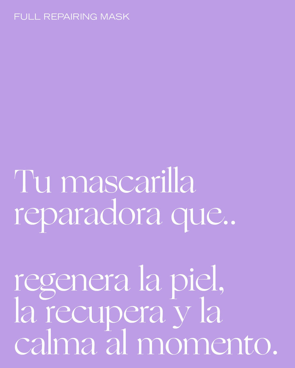 MASCARILLA REPARADORA